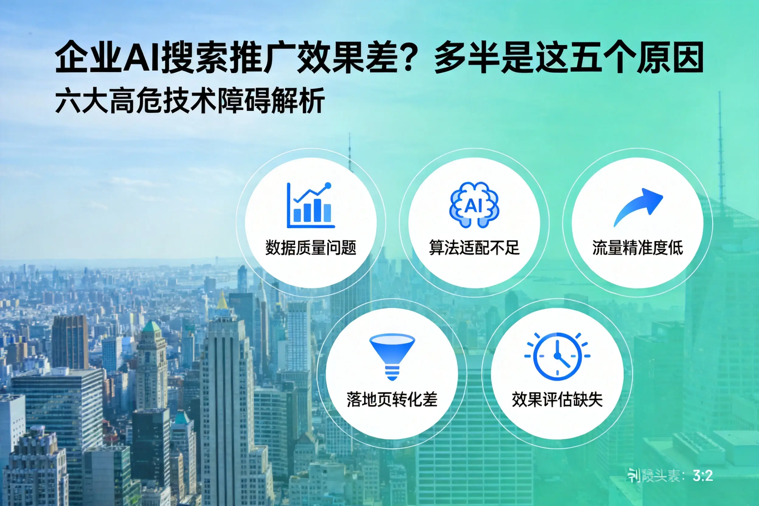 天等企业AI搜索推广效果差？多半是这五个原因